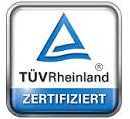 TÜV Rheinland zertifiziert